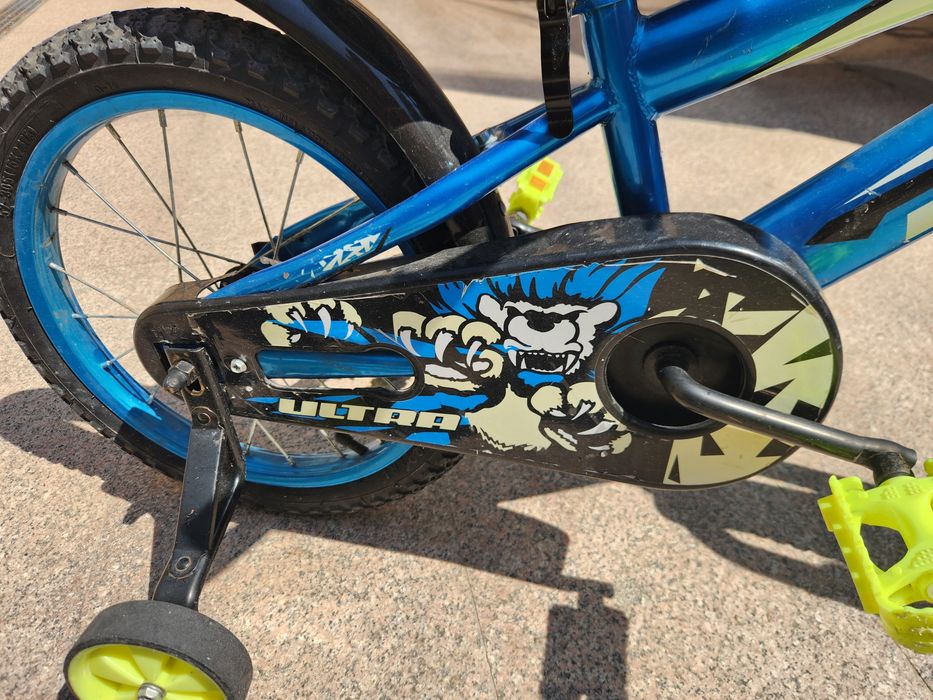 Bicicleta copii 16 inch albastra