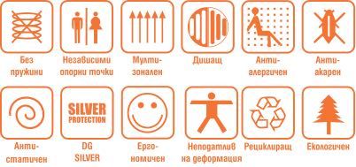 Матрак Нани Бахама Мемори 160/190