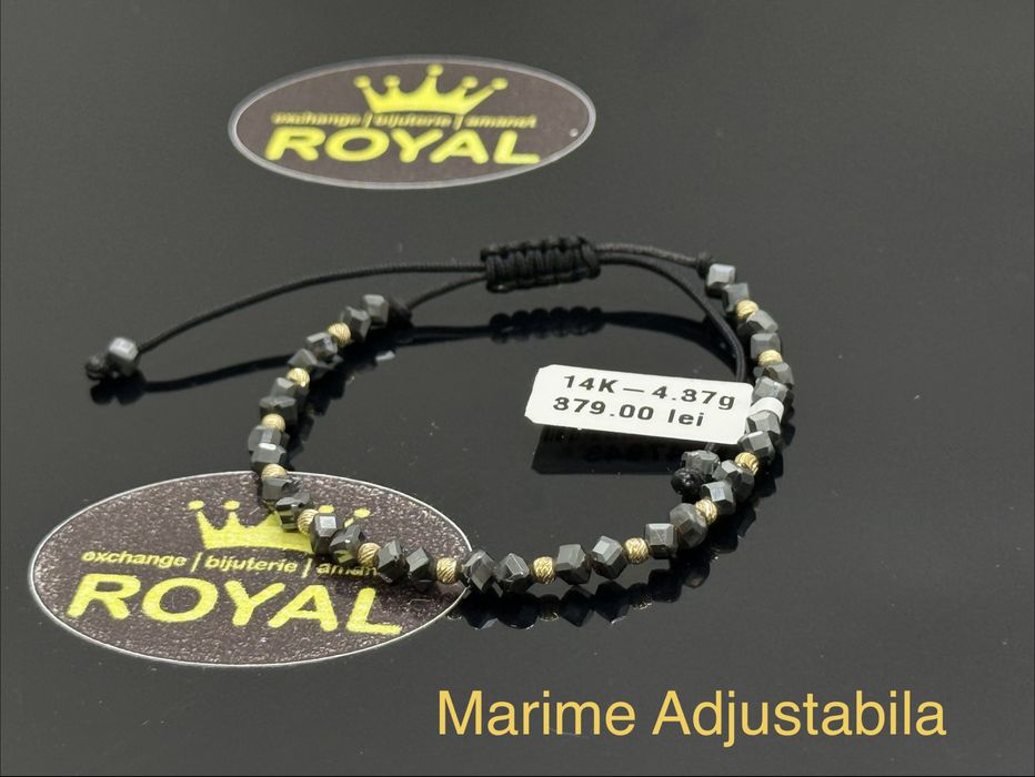 Bijuteria ROYAL : Bratara AUR 14K / 4.37 GR