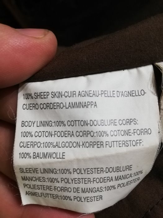 Scurta/geaca piele naturala barbati, marca Dockers, XL