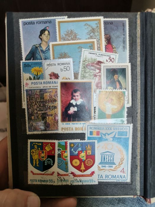Lot timbre romanesti