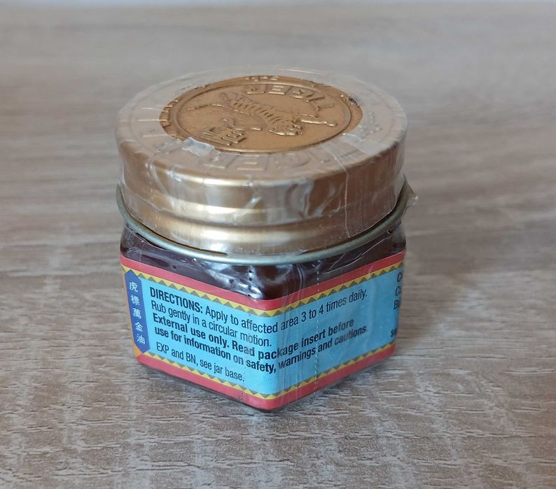 Tiger Balm Red оригинална червена тигрова мас