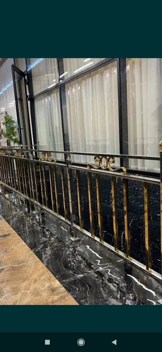 Мастер Perila Ustalari xizmatingizda , Перила из нержавейки,N