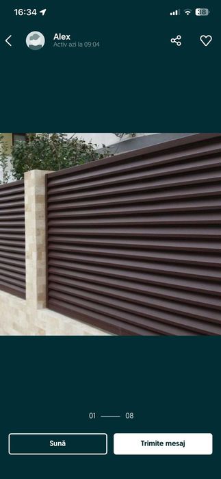 Placi de gard diferite modele la comanda,porți  orice model