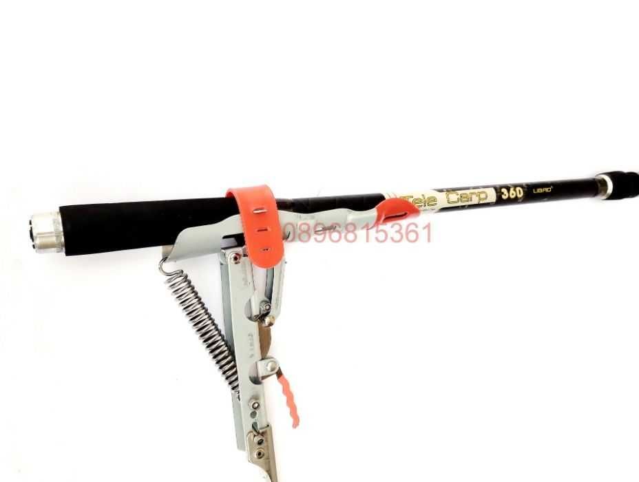 Самозасичаща стойка за риболов