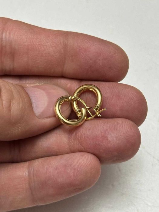 CERCEI AUR 18K - Rotunzi - Mici - Pt. Copii - Made in Italy !