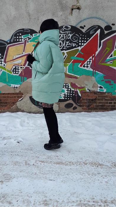 Пуховик женский зимний
