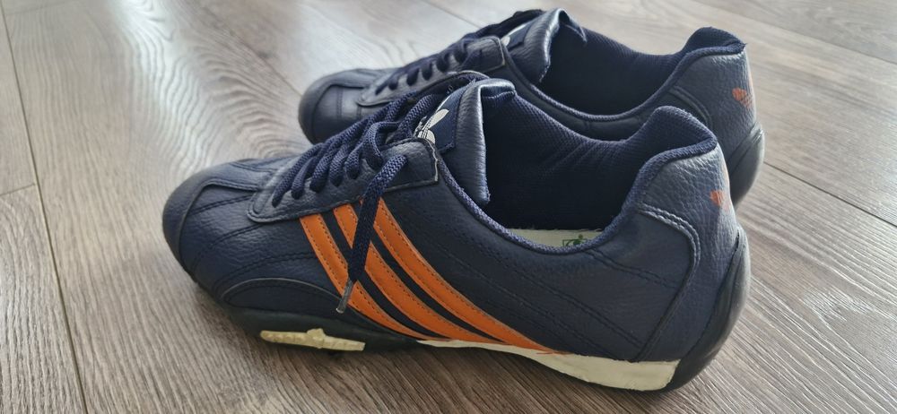 Ретро Adidas Goodyear 42,  естествена кожа Salamander 41