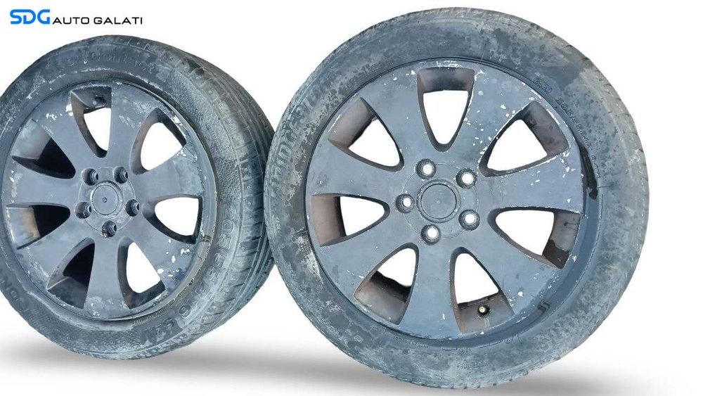 Set 4 Jante Aliaj 205 55 16 R16 (7Jx16H2) ET45 5x112 Skoda Superb 1 2002 - 2008 Cod 3T0601025 [MX1266]
