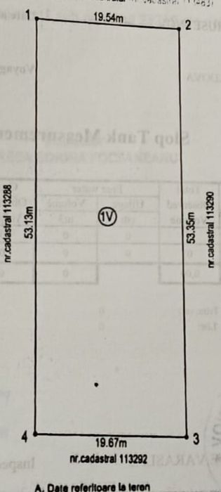 Vând teren casa i