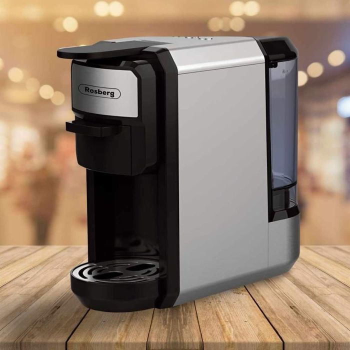 Кафемашина 8in1 Rosberg/Voltz Premium Инокс , 19 бара/ 1450W