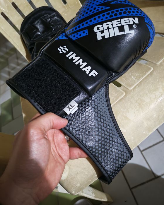 Перчатки Green Hill, черепашка, краб, шингалка, ММА  MMA, UFC
