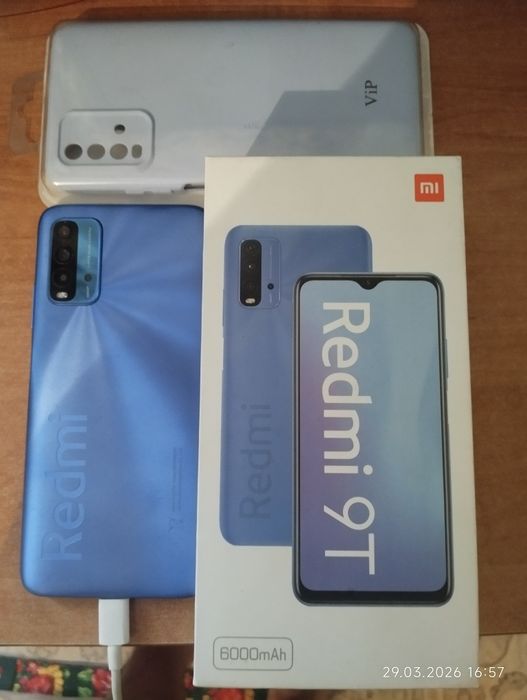 Redmi note 9 128 Gb Полный Комплект