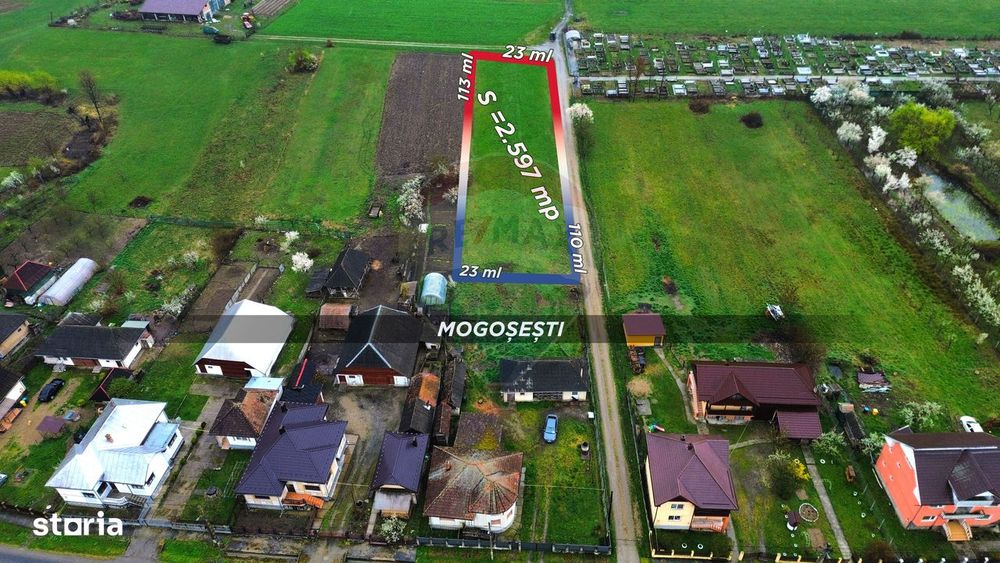 Loc casa / investitie / parcelare - TEREN in Mogosesti