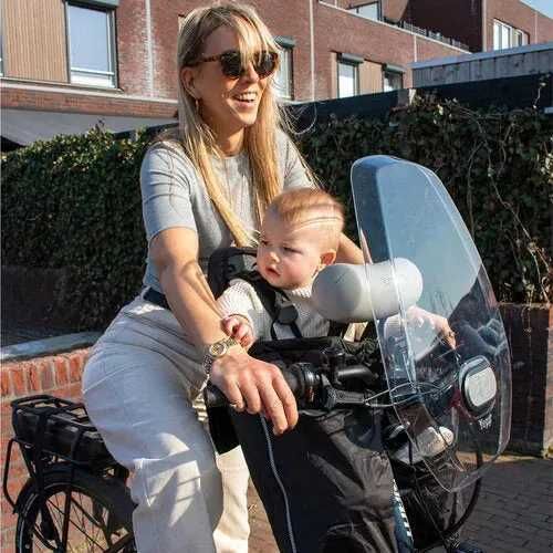 Детски чувал - дъждобран за седалка за велосипед