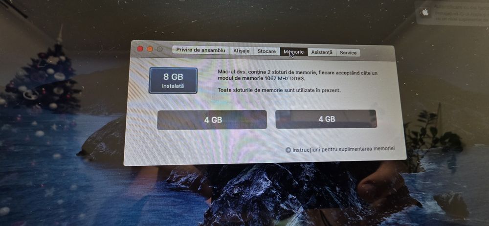 Apple Macbook Pro 15 procesor i5 8 gb DDR3 SSD 500 Gb