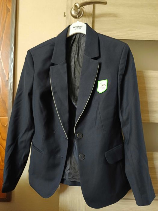 Пиджак школьный темно синий
