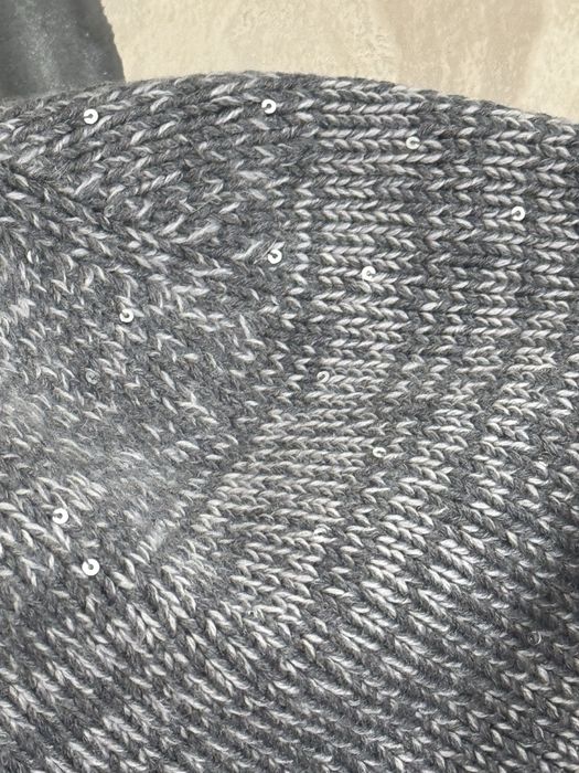 Шапочка вязанная машина +ручная