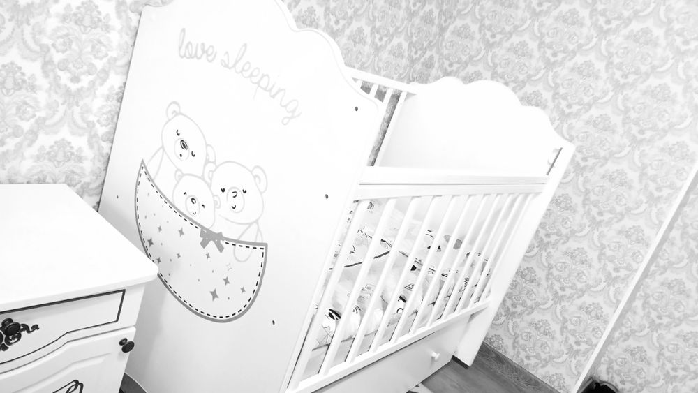 Детский манеж-кровать