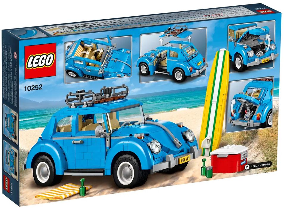 LEGO 10252 Creator Expert - Volkswagen Beetle 10252 Фолксваген Бийтъл