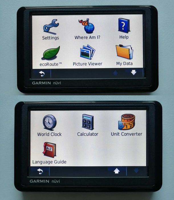 GARMIN nuvi 1310 GPS навигация с най-новите карти за България, Турция