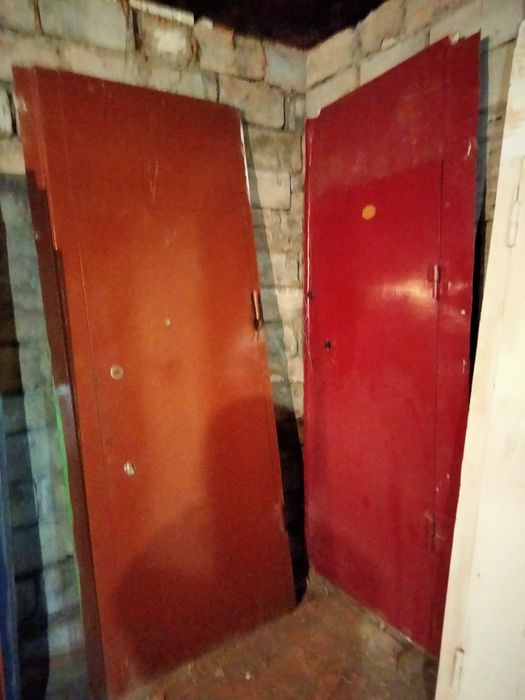 Железные  входные двери.