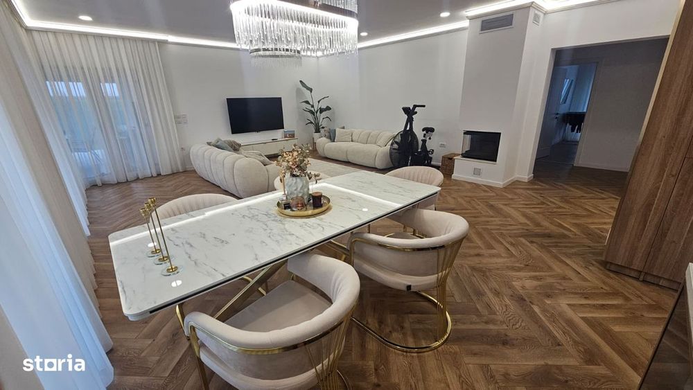Casă modernă parter | stil minimalist - complet mobilată și utilată