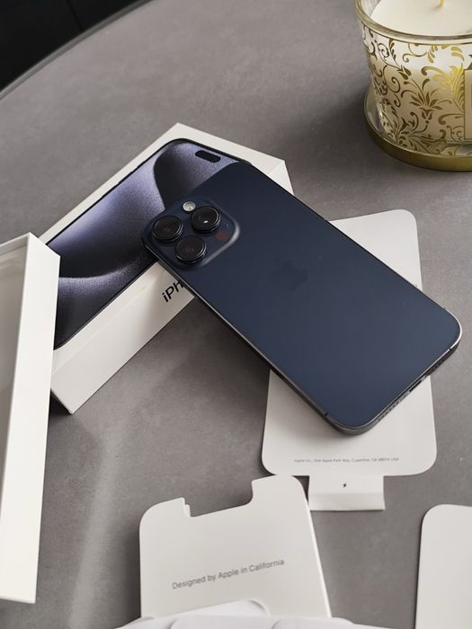 Iphone 15 pro max  256 GB- 100% battery health