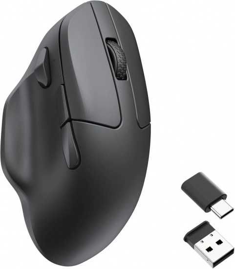 }Мышь Keychron M7 BT/WL/USB-A/USB-C, черный M7-A1