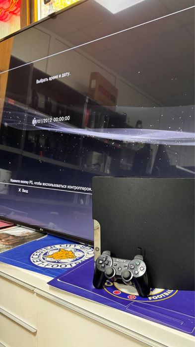 Playstation 3 Slim  не прошитая,300 Gb памяти