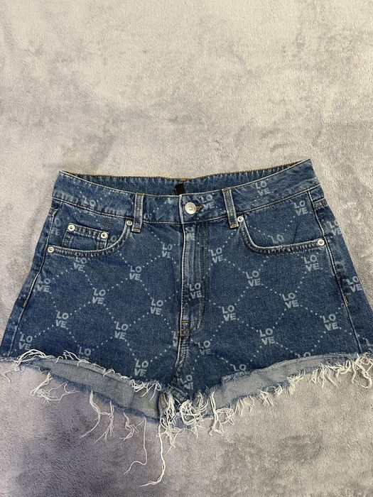 Къси дънкови панталони H&M