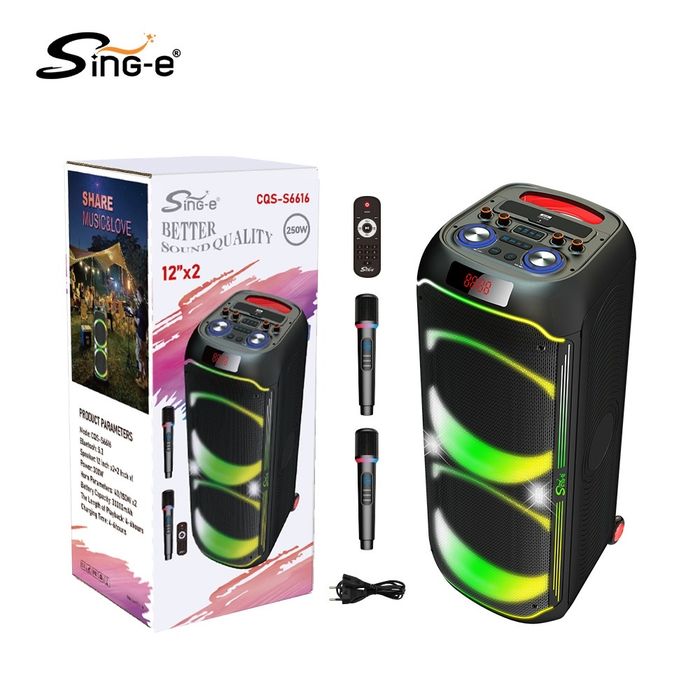 (250W) Sing-e ZQS-S6616  Gigant Party Speaker - есть доставка