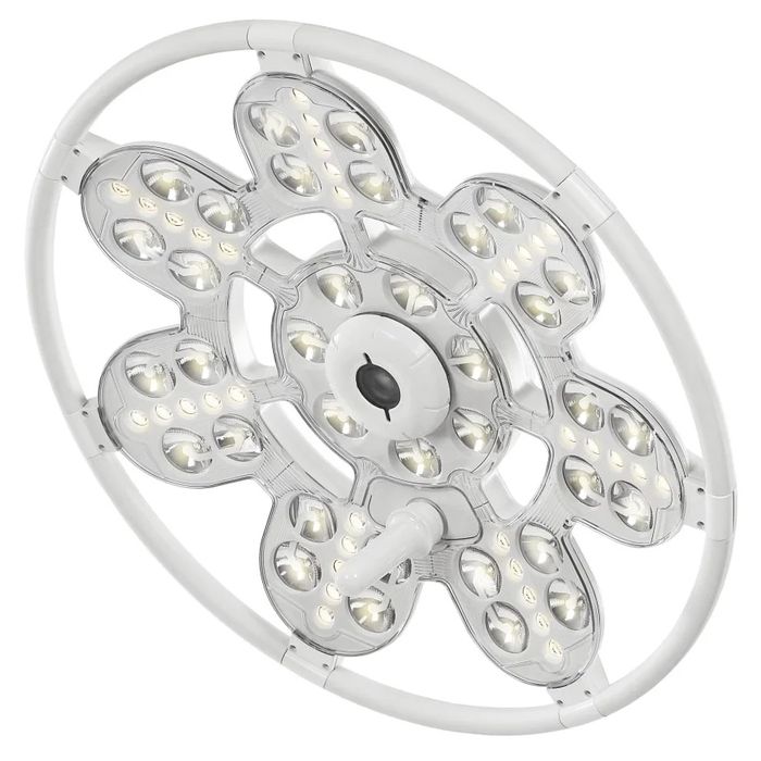 Светильник операционный потолочный (бестеневой)  2х-купольный ЭМАЛЕД