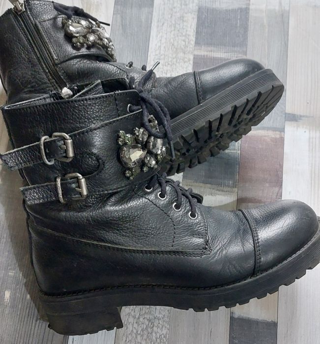 Боти естествена кожа Sara Pen 39 номер