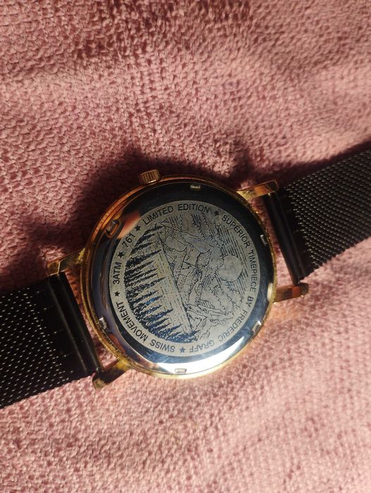 Швейцарски мъжки часовник Frederic Graff