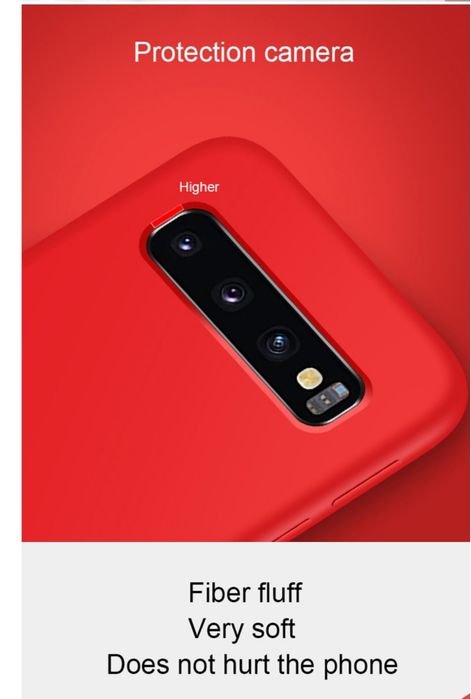 Husa silicon antisoc cu microfibra compatibil Samsung S10 ; S10 Plus