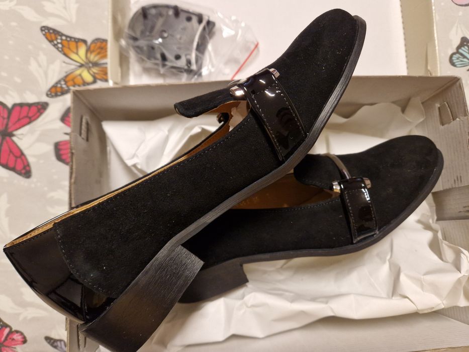 Pantofi piele întoarsă Sagan