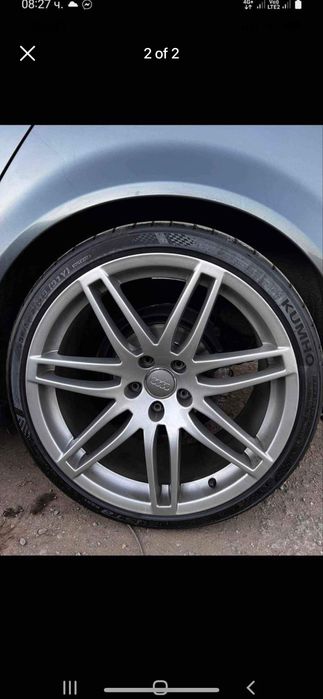 Джанти с гуми за ауди 19