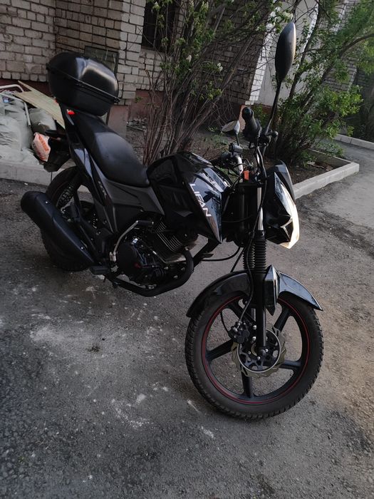 Мотоцикл (LiFAN 150..2e)на обкатке