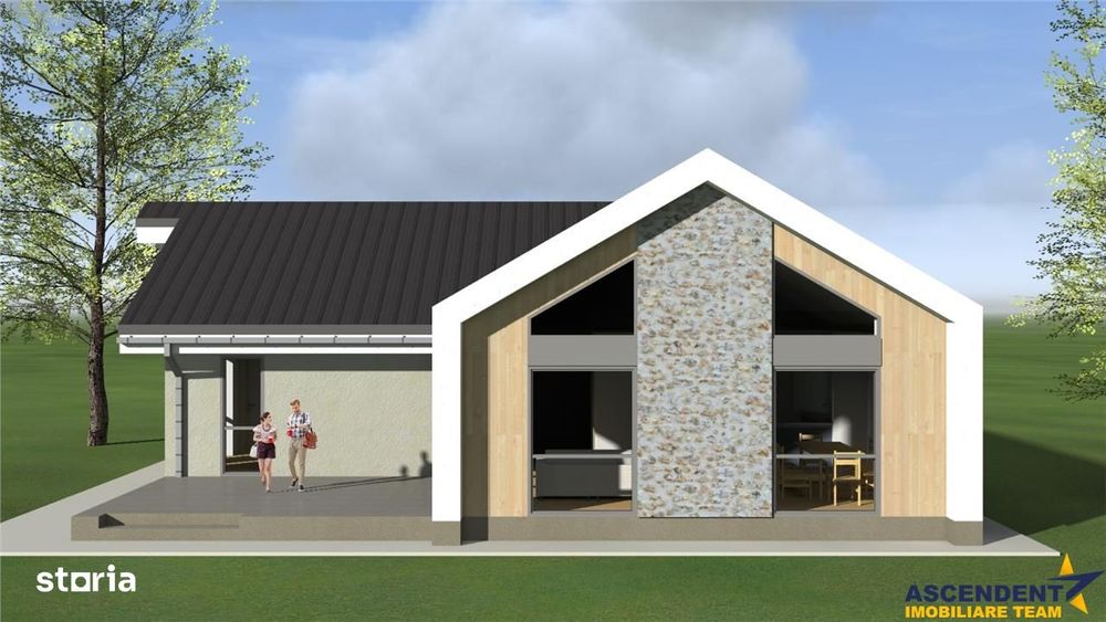 Rezidenta moderna, la cheie, 520 mp teren, Harman, Brasov.