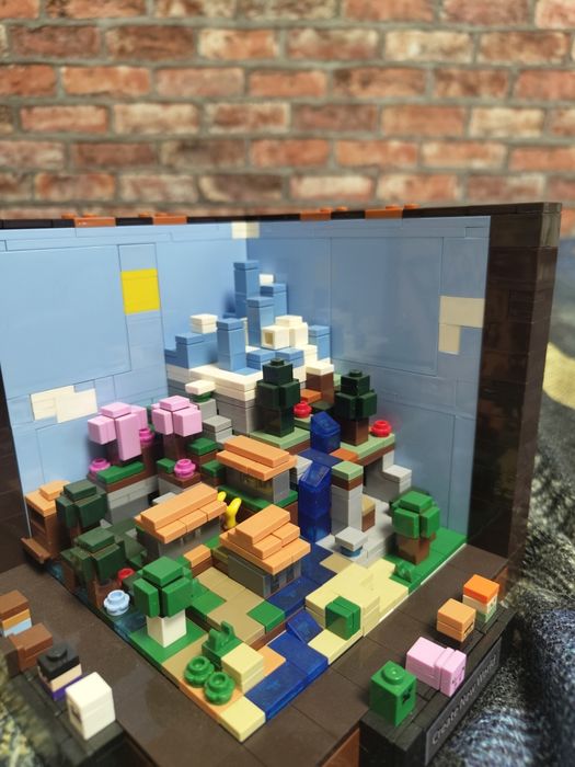 Lego Minecraft crafting table
