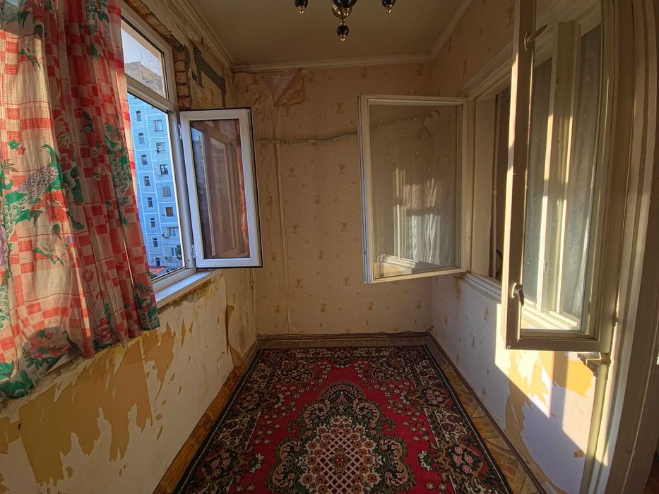 2-комнатная 60 м², 4/5, не торцевая, 2 балкона, Тузель-2.