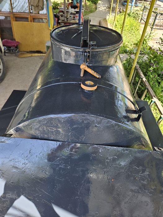 Бочка  для ВОДЫ  колёсах 900л/термос/620уе