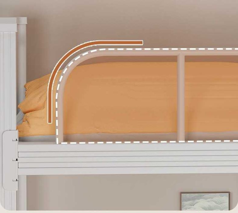 Металлическая двухъярусная кровать, нагрузка до 500 кг, карават