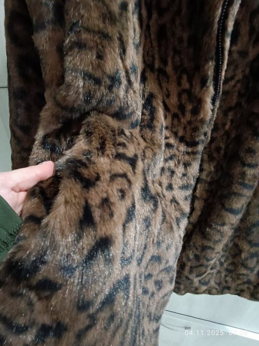 Дамско тигрово палто М