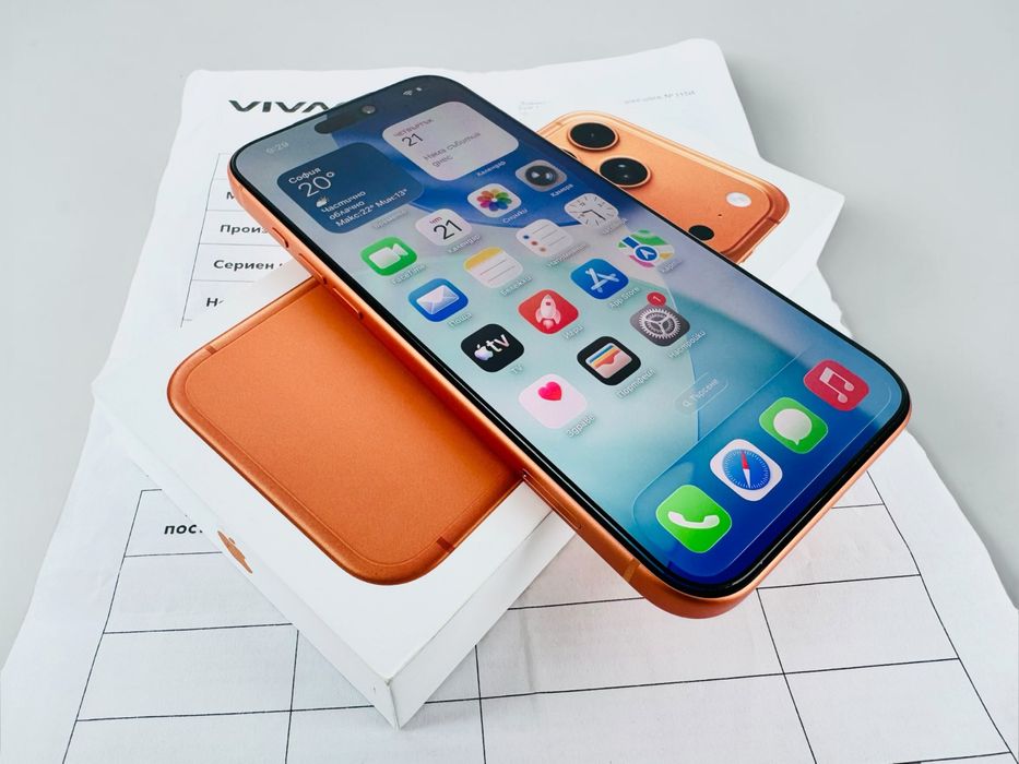 НОВ! Apple iPhone 17 Pro Max 256GB Orange 2г. Гаранция!