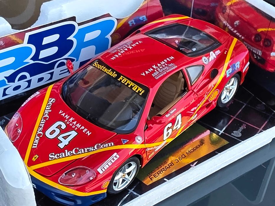Macheta Auto 1/18 Burago Ferrari 360 Modena BBR