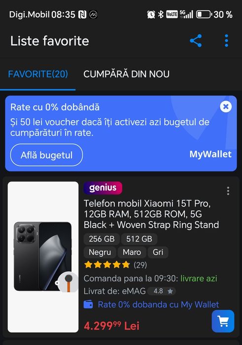 Xiaomi 15T PRO black 12GB RAM 512GB ROM