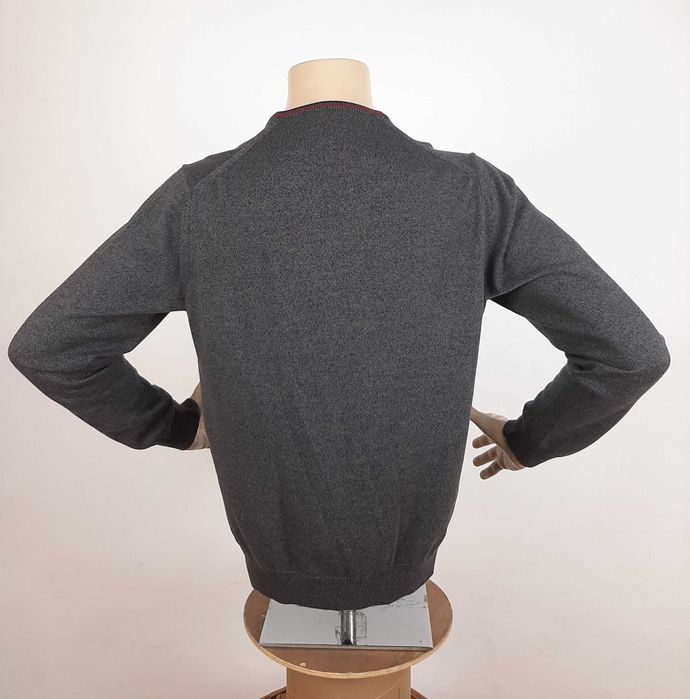 Fred Perry Crew Neck Sweater - Оригинален мъжки пуловер размер L