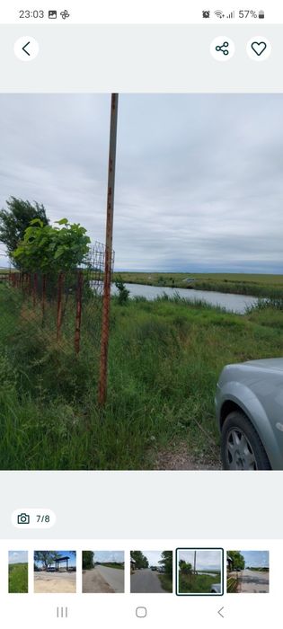 Teren intravilan în spate la Pegeo lângă Lac